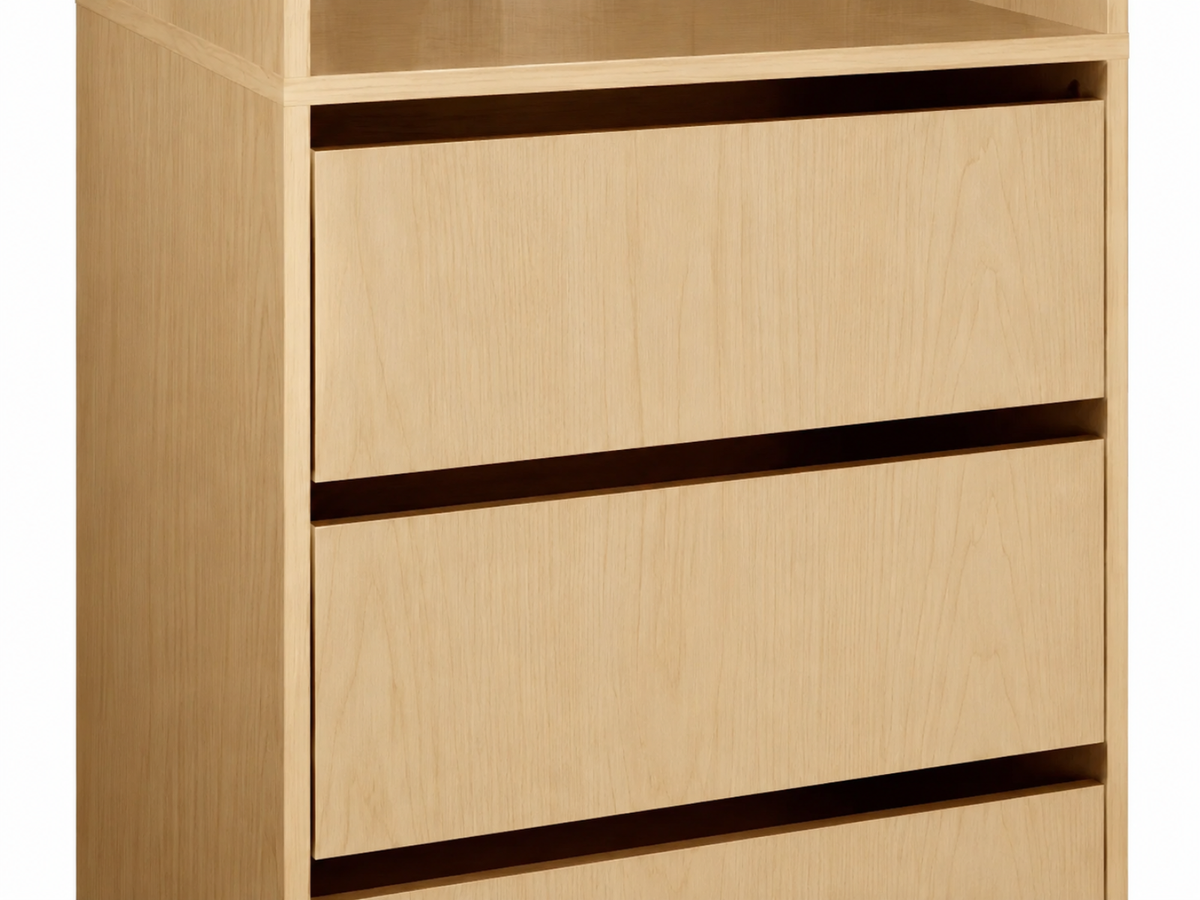 Mattone 3-Drawer Wardrobe with Hanging