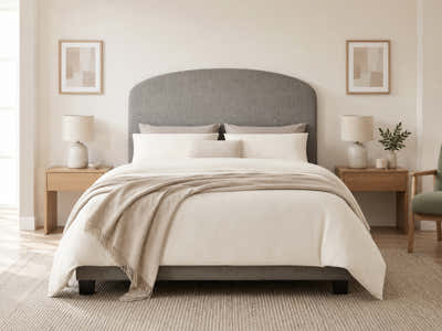 Xclusive Aylton Headboard Chenille Grey - King
