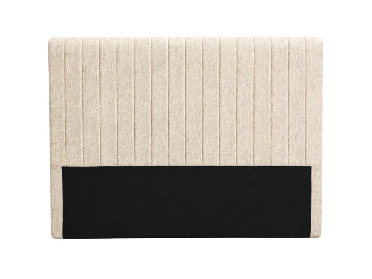 Coleford Headboard Chenille Beige - King