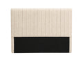 Coleford Headboard Chenille Beige - King
