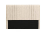 Coleford Headboard Chenille Beige - King