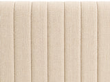 Coleford Headboard Chenille Beige - King