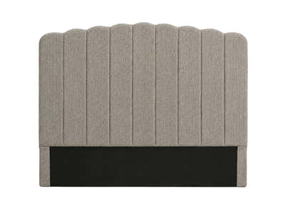 Purton Headboard Chenille Grey - Double