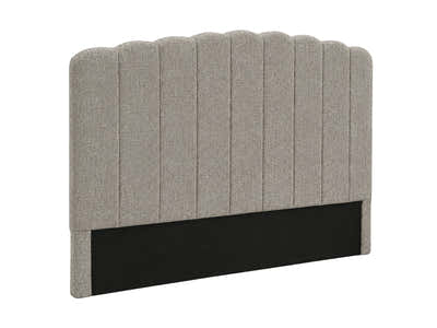 Purton Headboard Chenille Grey - King
