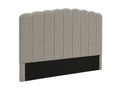 Purton Headboard Chenille Grey - King