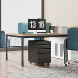 DS Mason Steel Mobile Pedestal 3-Drawer Cabinet