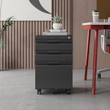 DS Mason Steel Mobile Pedestal 3-Drawer Cabinet