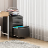 DS Mason Steel Mobile Pedestal 3-Drawer Cabinet