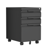DS Mason Steel Mobile Pedestal 3-Drawer Cabinet