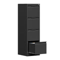 DS Mason Steel 4-Drawer File Cabinet