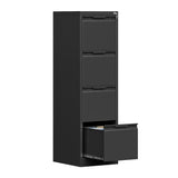 DS Mason Steel 4-Drawer File Cabinet