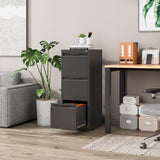 DS Mason Steel 3-Drawer File Cabinet