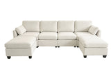 Jonpony 6-Piece Modular Sofa Set - Beige