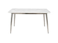 Faux Marble Dining Table - 140 cm