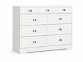 9-Drawer Dresser - White