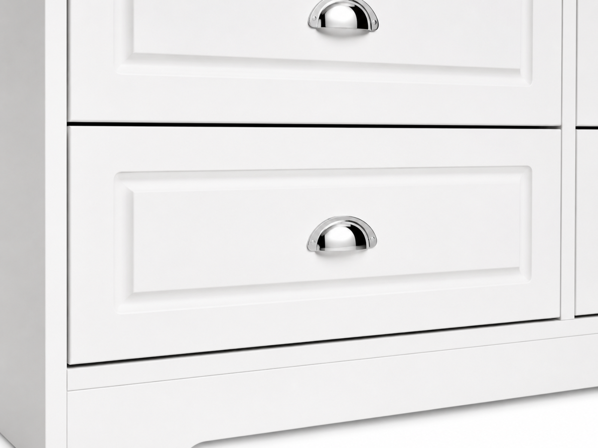 9-Drawer Dresser - White