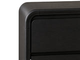Vilda 5-Drawer Tallboy - Black