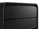 Vilda 5-Drawer Tallboy - Black