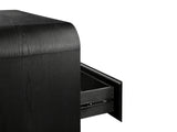 Vilda 5-Drawer Tallboy - Black