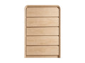 Vilda 5-Drawer Tallboy - Wood
