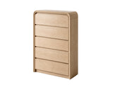 Vilda 5-Drawer Tallboy - Wood