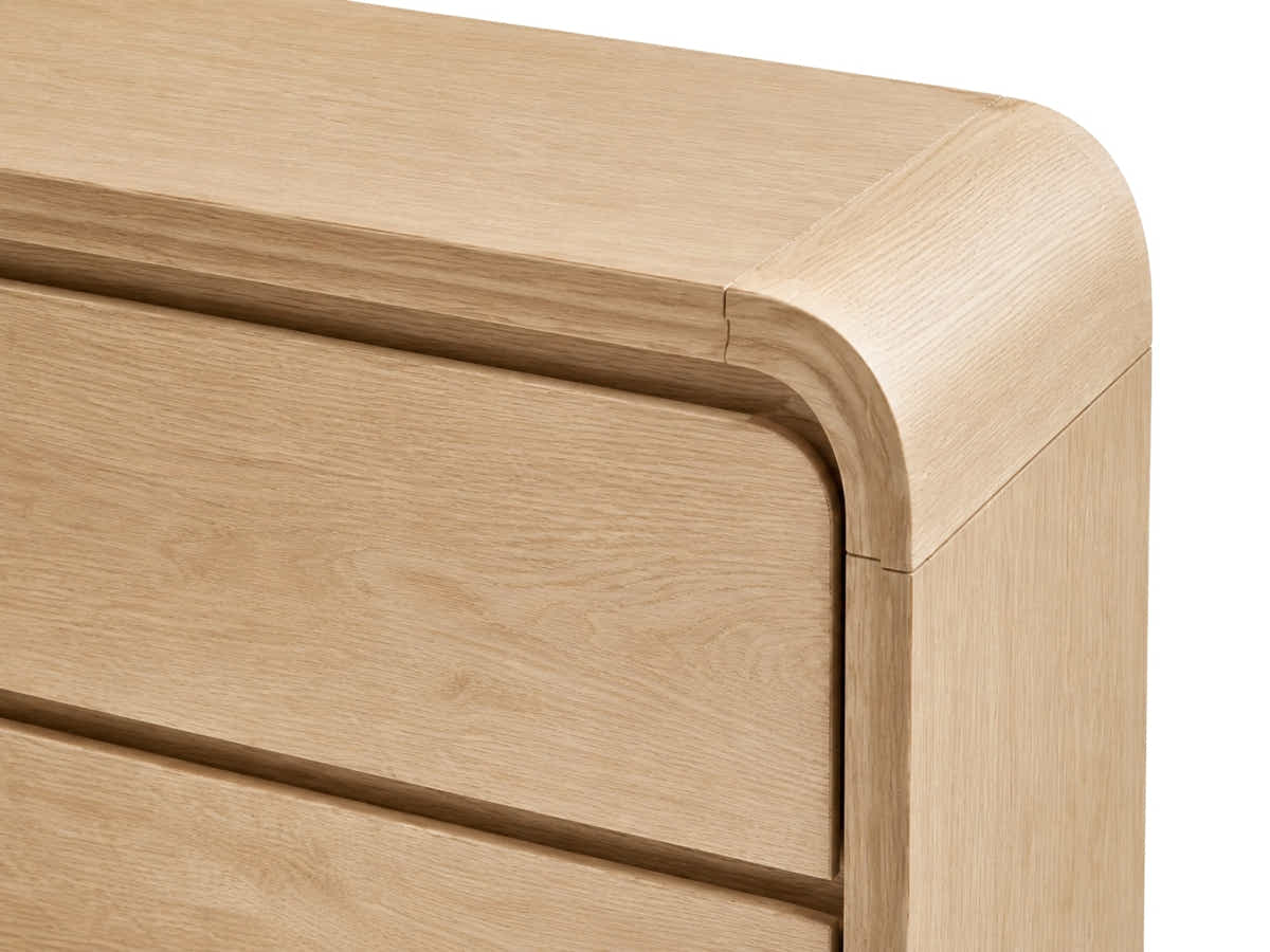 Vilda 5-Drawer Tallboy - Wood