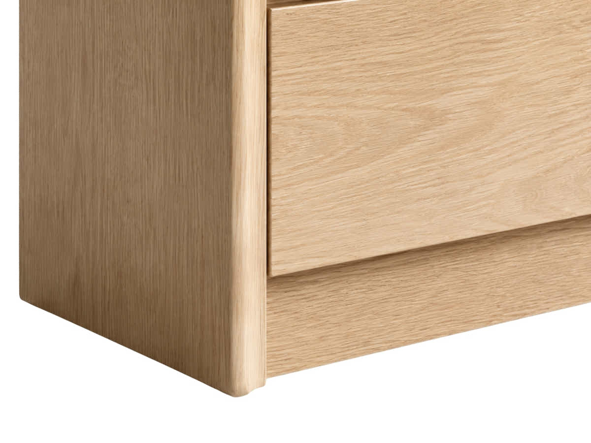 Vilda 5-Drawer Tallboy - Wood