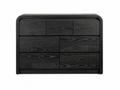 Vilda 7-Drawer Cabinet - Black