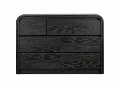 Vilda 7-Drawer Cabinet - Black