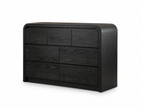 Vilda 7-Drawer Cabinet - Black
