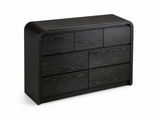 Vilda 7-Drawer Cabinet - Black