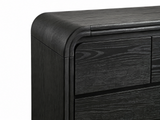Vilda 7-Drawer Cabinet - Black