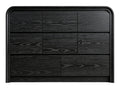 Vilda 8-Drawer Cabinet - Black