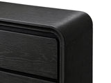 Vilda 8-Drawer Cabinet - Black