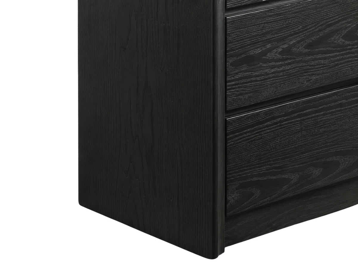 Vilda 8-Drawer Cabinet - Black