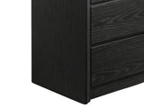 Vilda 8-Drawer Cabinet - Black