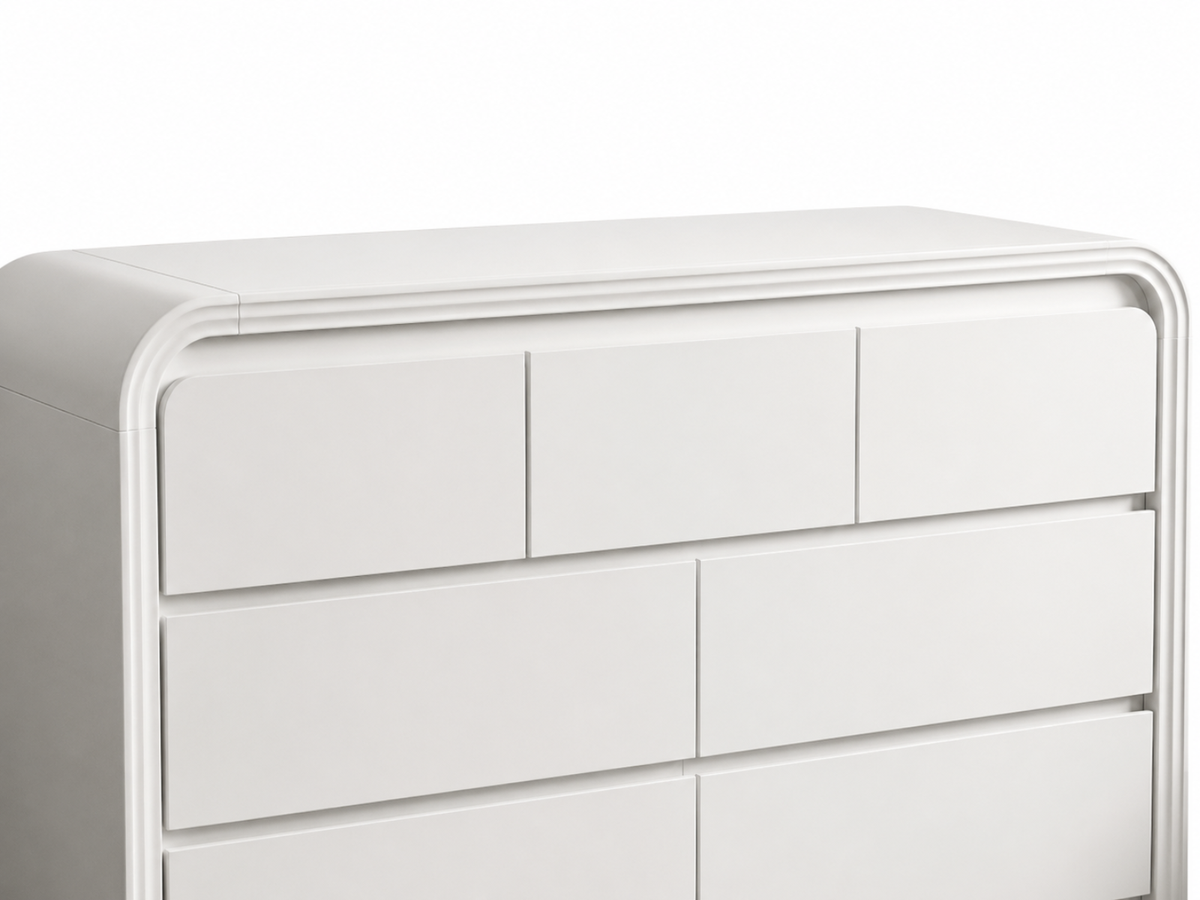 Vilda 7-Drawer Cabinet - White