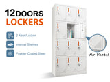 DS New 12-Door Locker - Beige