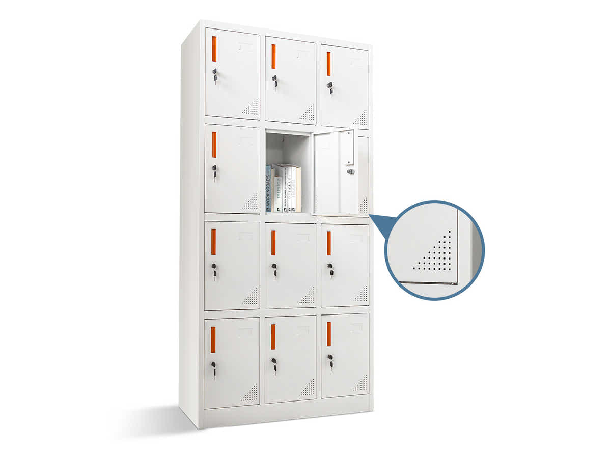 DS New 12-Door Locker - Beige
