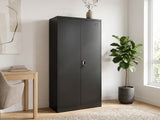 DS New Lockable Steel Garage Storage Cabinet - 165 cm