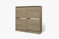 Enkel 4-Drawer Shoe Rack - Oak