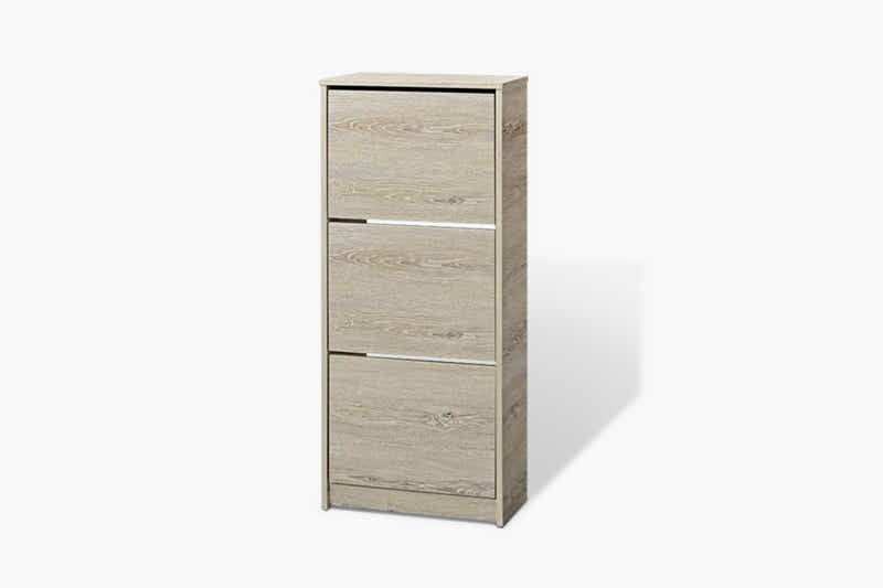 Enkel 3-Drawer Shoe Rack - Oak