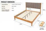DS Casper Oatmeal Bed - Queen