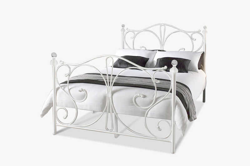 Elizabeth Bed Frame White - Double