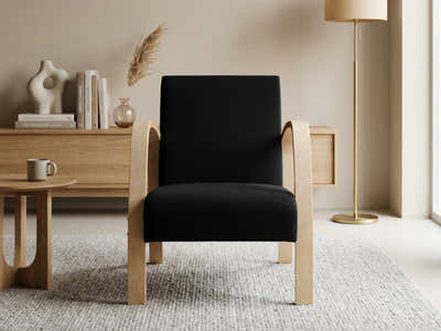 Bentwood Sofa - Black