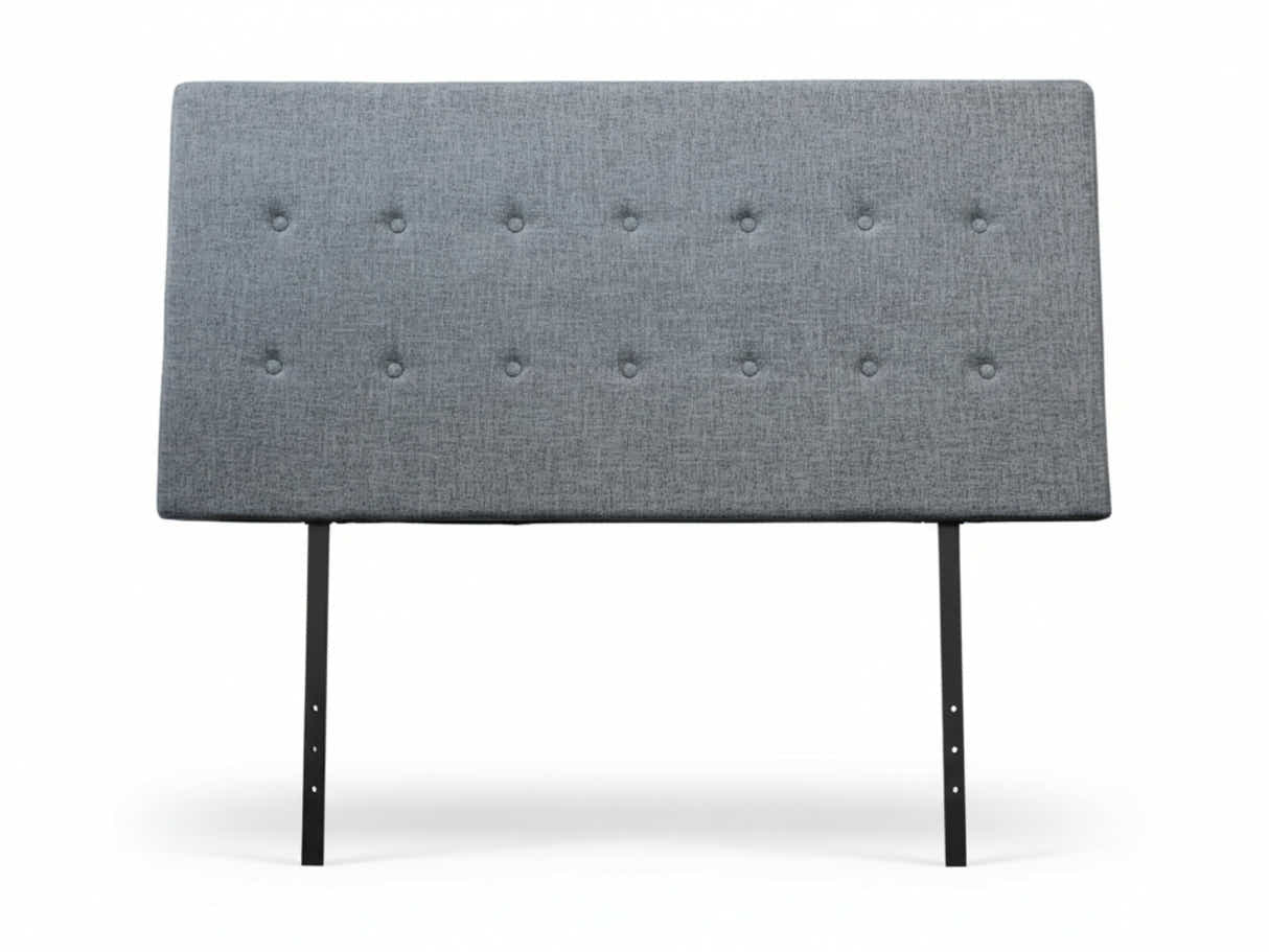 Freddy Linen Headboard Bluish Grey - Queen