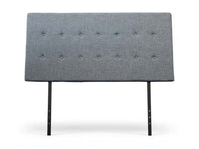 Freddy Linen Headboard Bluish Grey - Queen