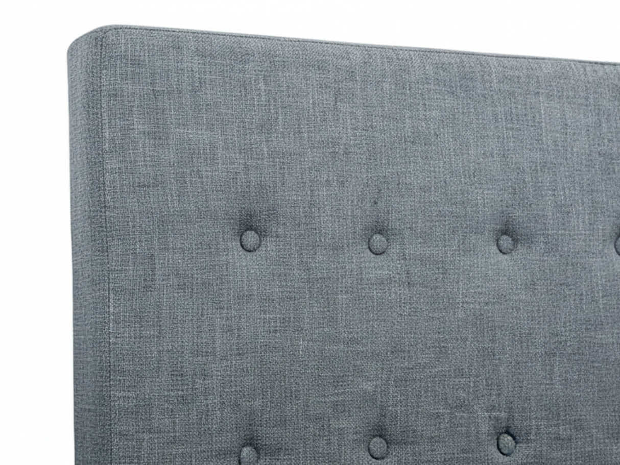 Freddy Linen Headboard Bluish Grey - Queen