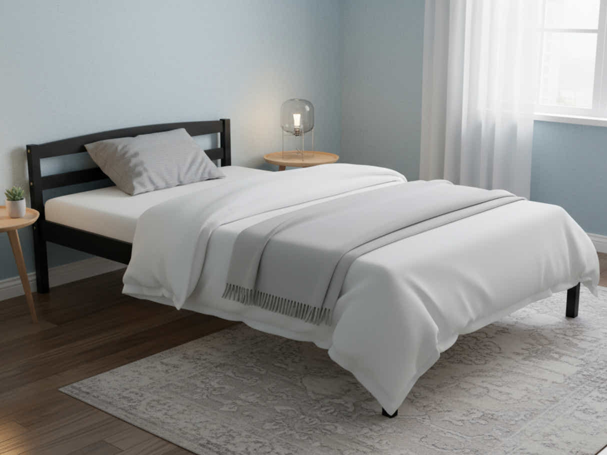 Wayford Bed Frame Black - King Single