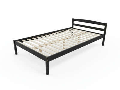 DS Wayford Bed Frame Black - King Single